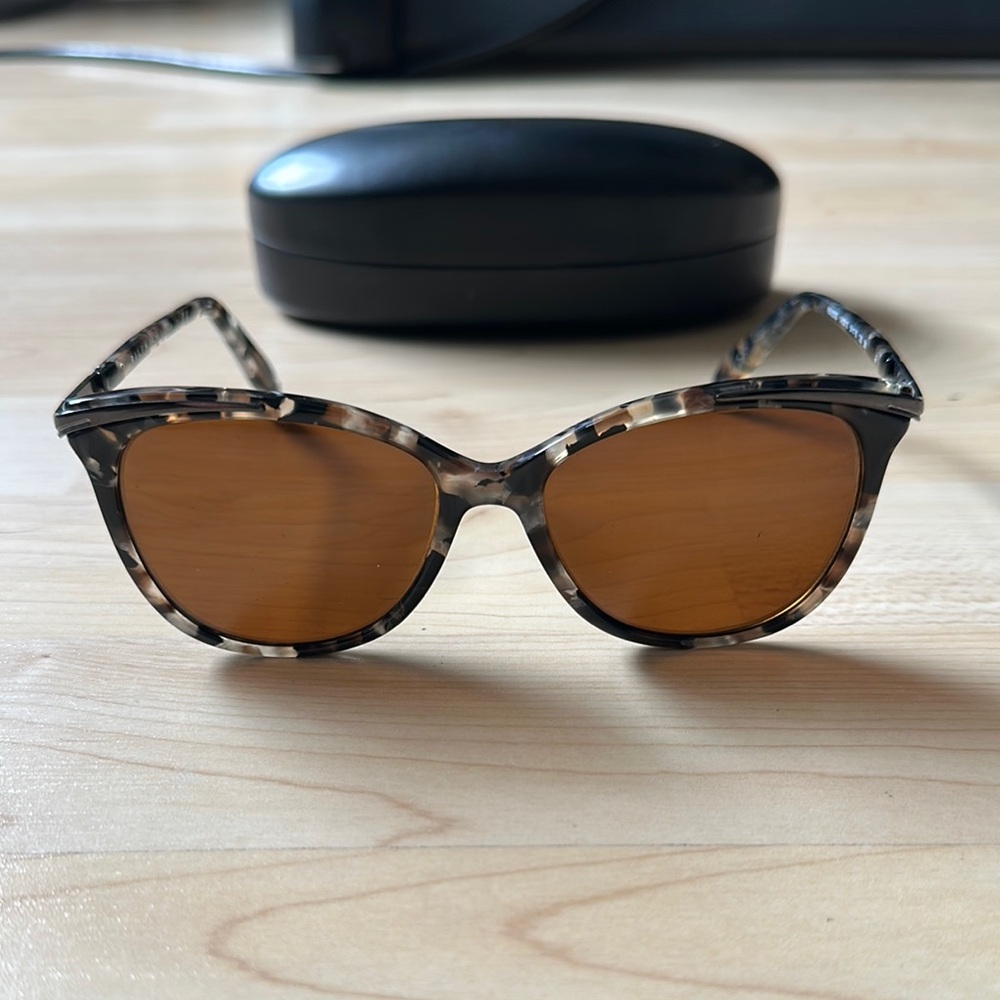 Ralph Lauren Tortoiseshell Frame Sunglasses with Brown Lenses